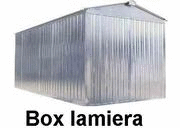 Box in lamiera zincata