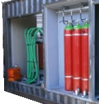 Container Bombole Nicchia Antincendio