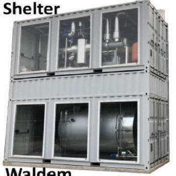 Container Caldaia Bruciatori