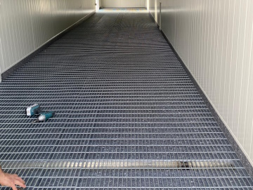 griglia vasca container deputazione acque