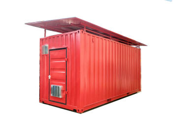container  shelter per stoccaggio pericolosi esplosivi