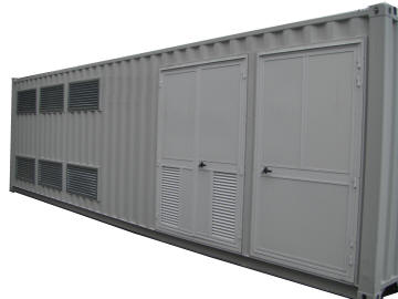 container shelter gas
