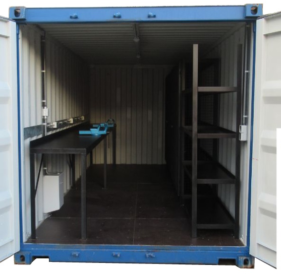 contianer officina produzione