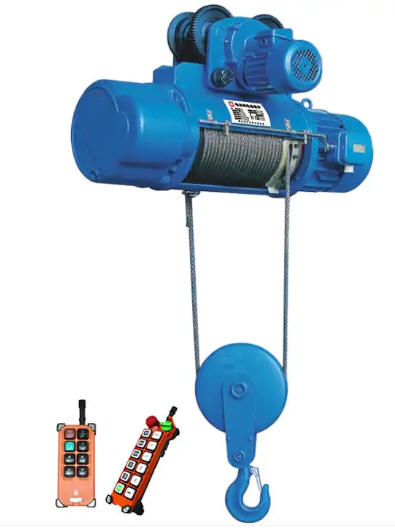 paranco elettrico container