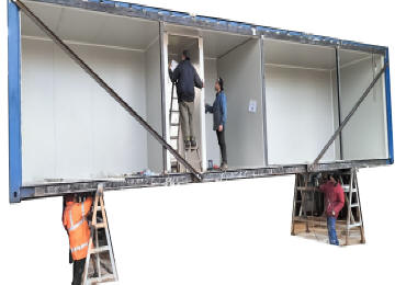 Container Shelter Rinforzati