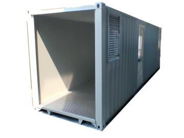 container rshelter caldaia boiler 