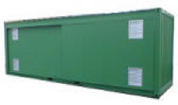Container Deposito infiammabili porte laterali