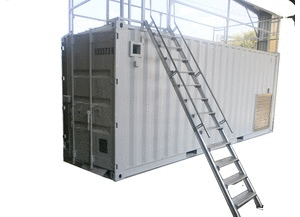 container shelter impianti